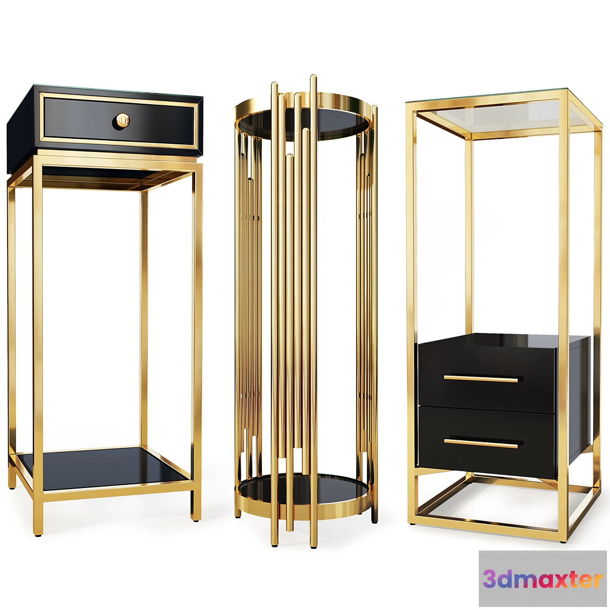 1331576 - Small console Art Deco 02. Console table by LaLume 3D Max