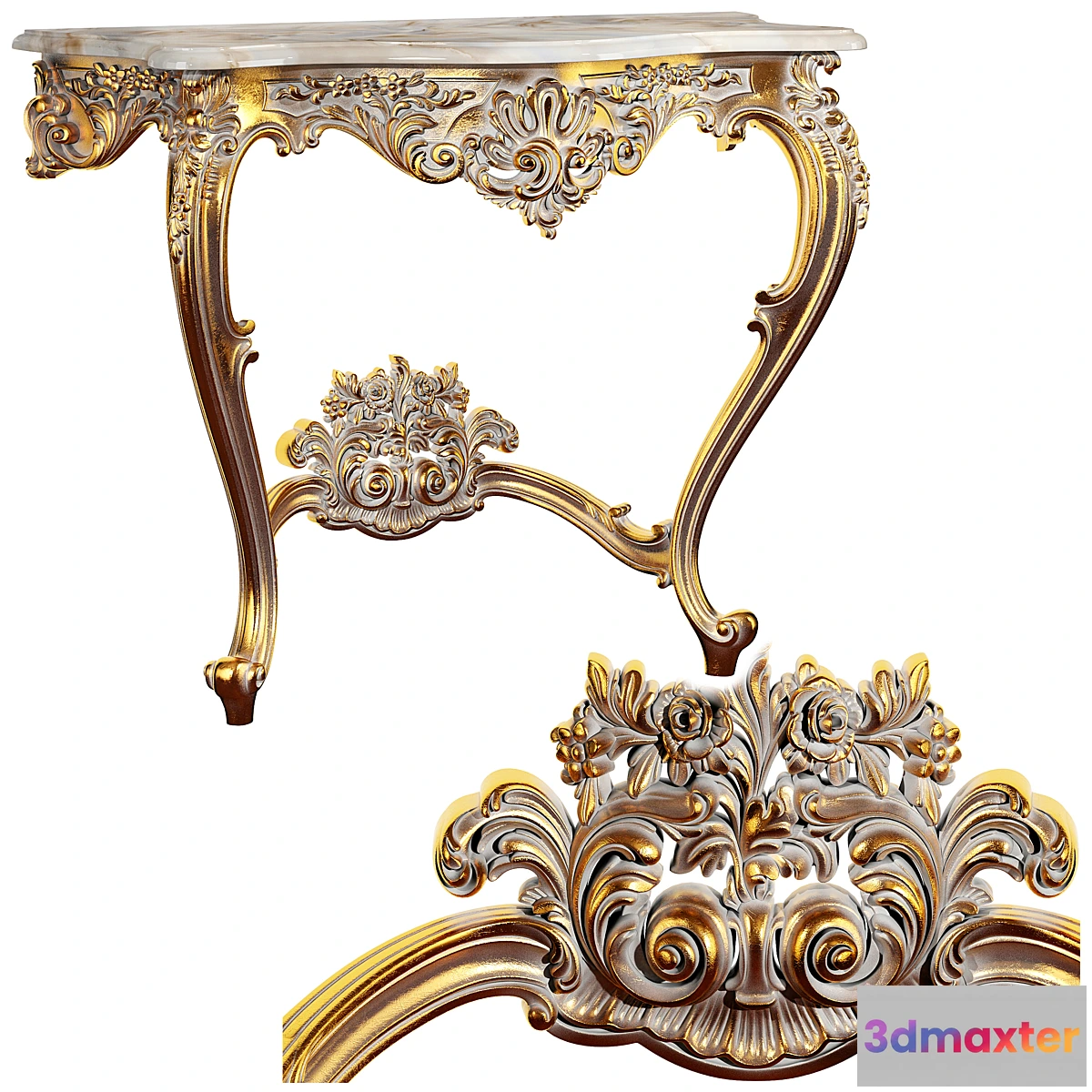 1334719 - Silik Consolle Art.Complementi 119 3D Max