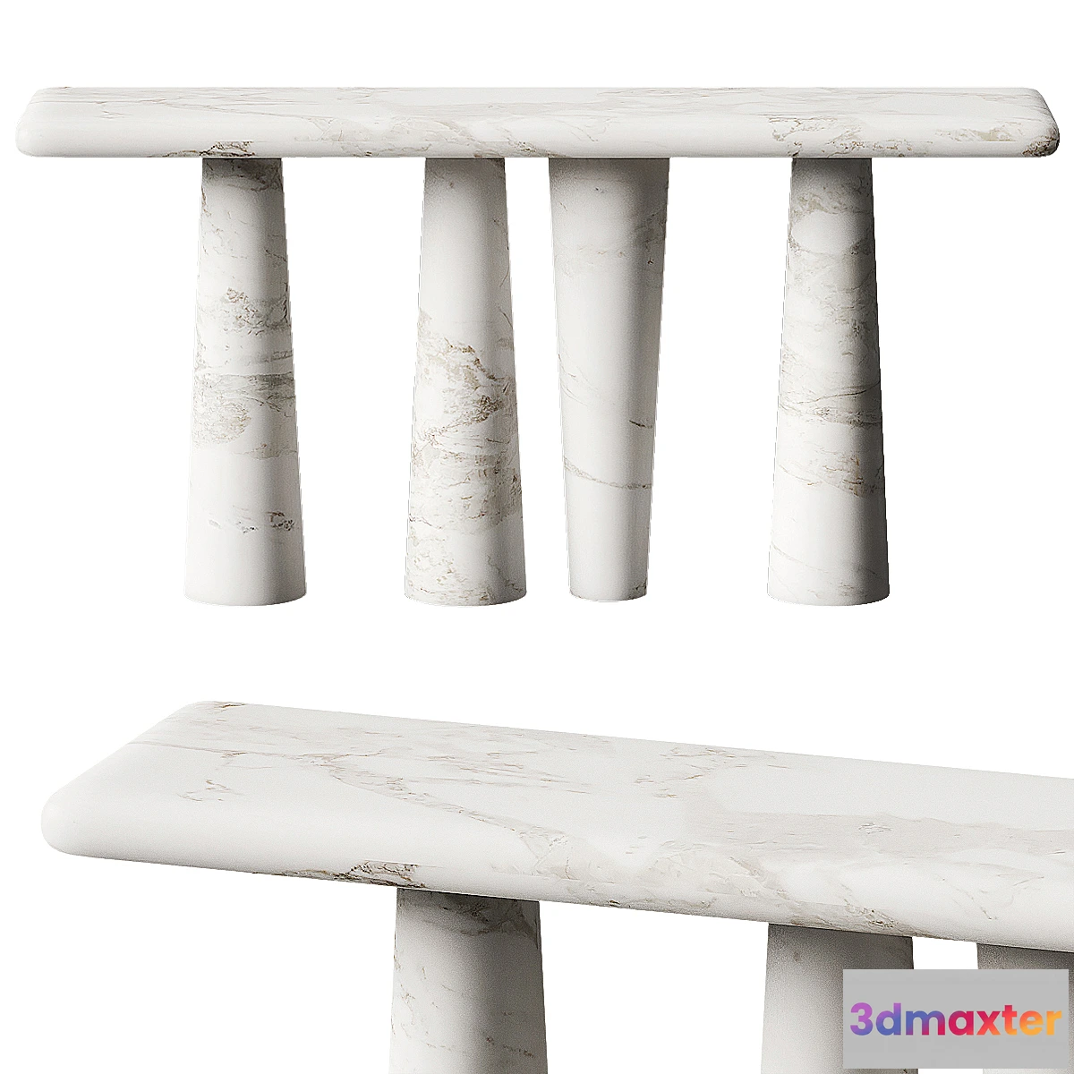 1344822 - CB2 Inverse Console Table - No.2 3D Max