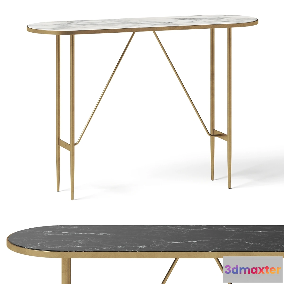 1346349 - La Forma _ Julia Grup Elisenda Console Table 3D Max