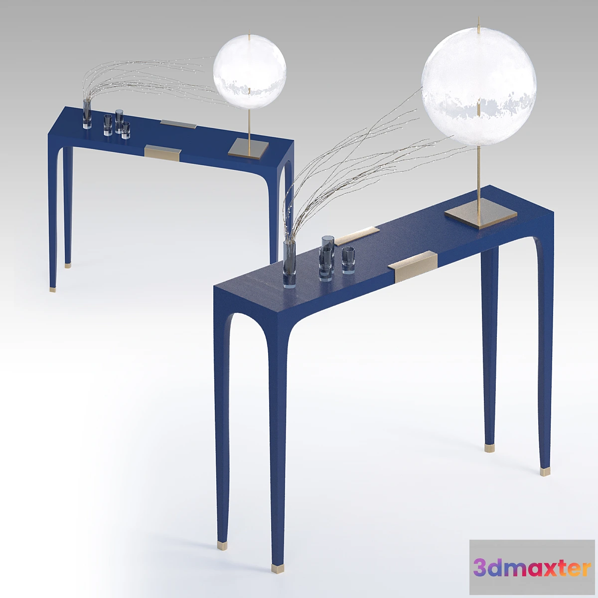 1353064 - Promemoria DC Consolle Set 3D Max