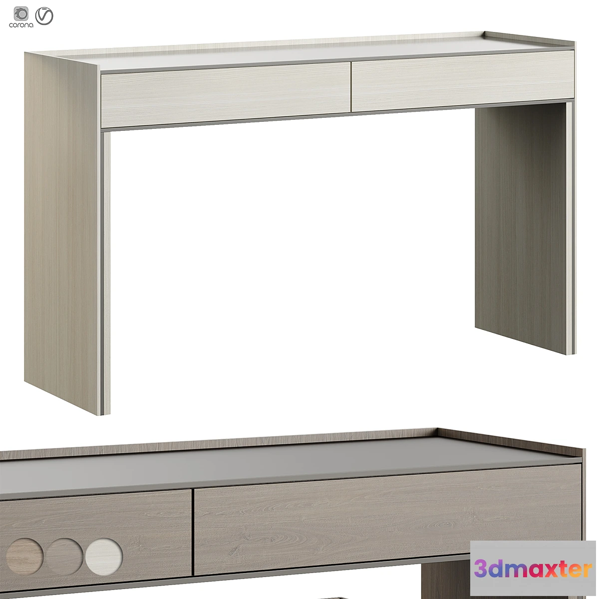 1355295 - Laskasas Samos Console Table - No.2 3D Max