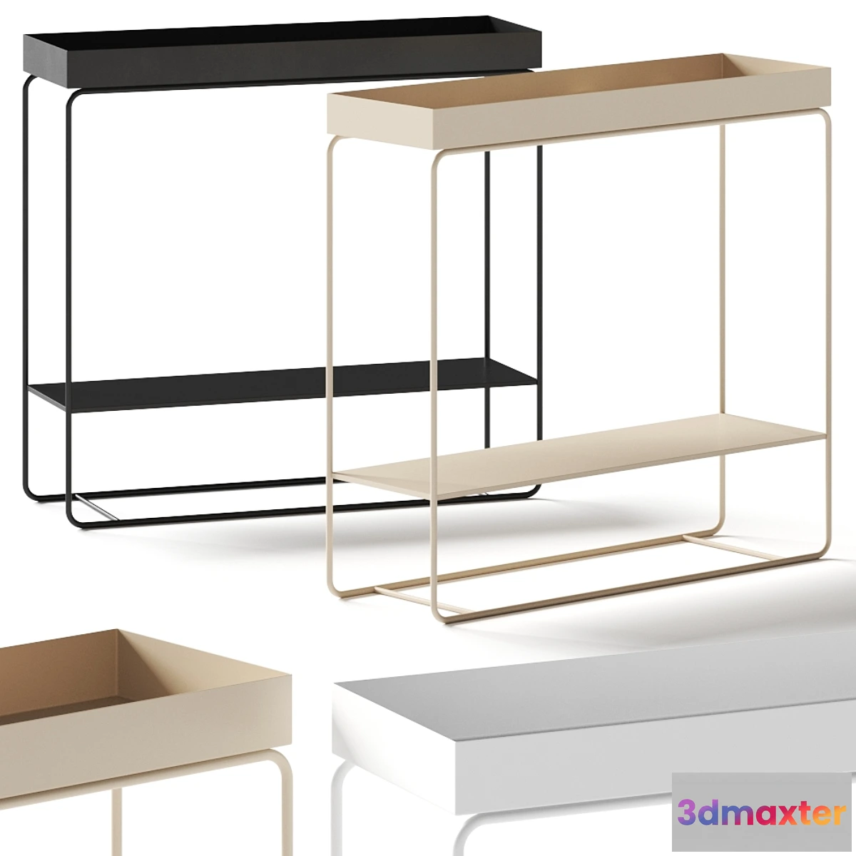 1398974 - Ferm Living Plant Box Console Table 3D Max