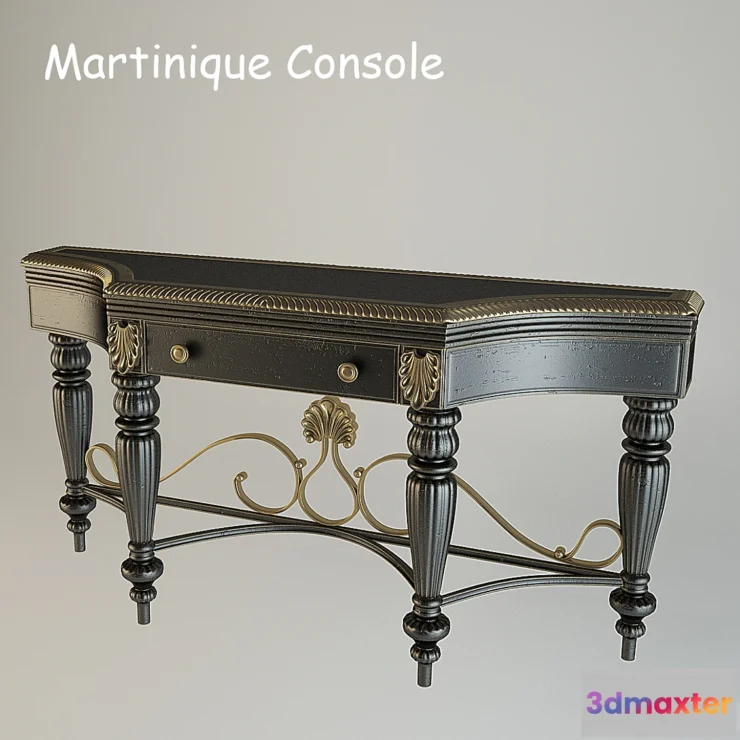 1399090 - Martinique Console MTQ06 3D Max