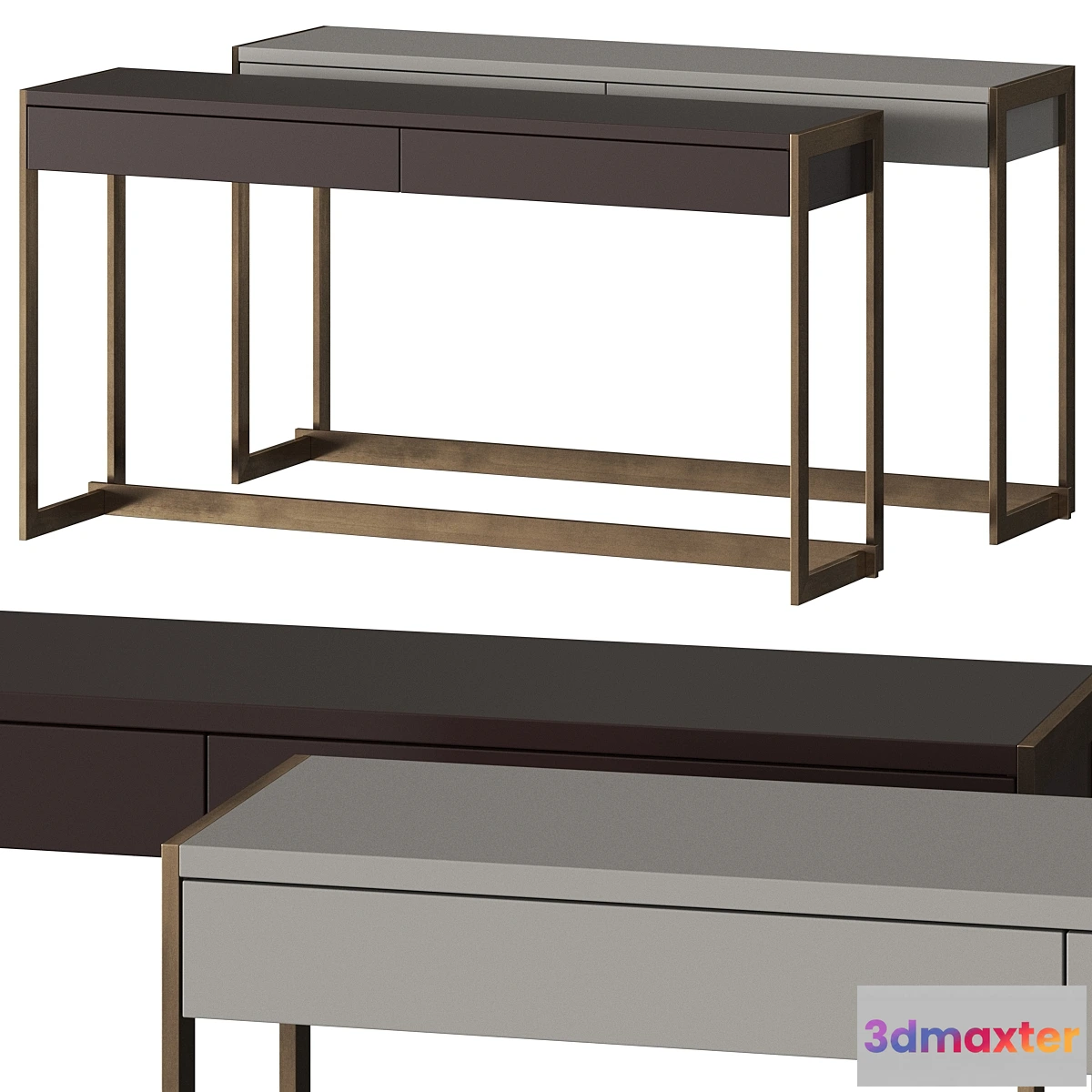 1406762 - Stylish Club Manhattan Console Tables 3D Max