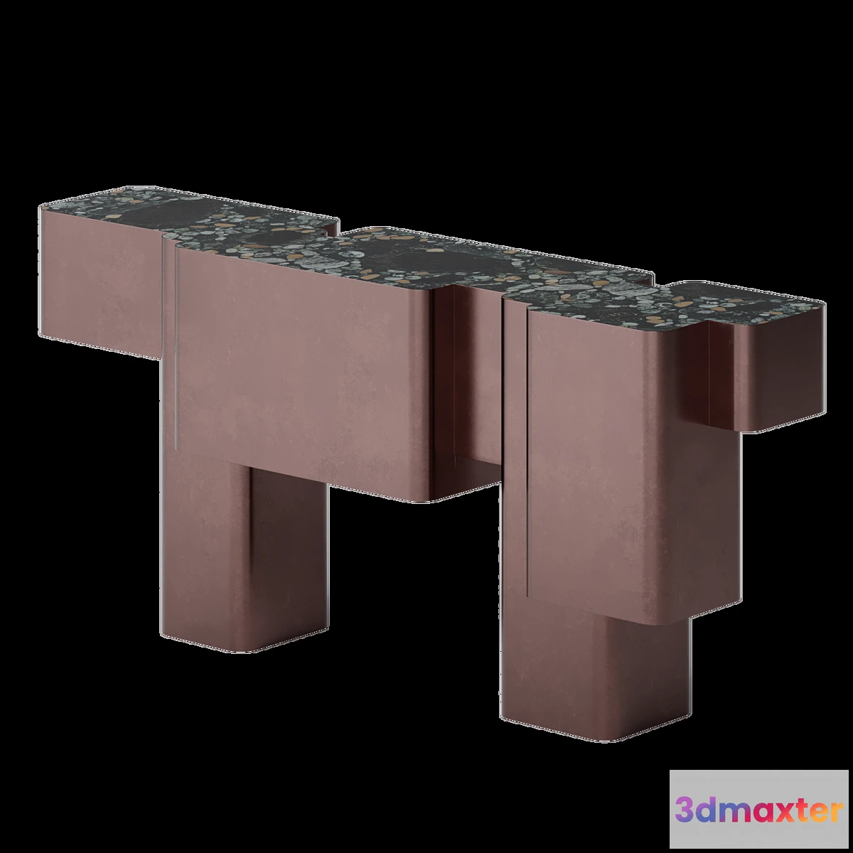 1407610 - Xenolith Console by Kelly Wearstler 3D Max