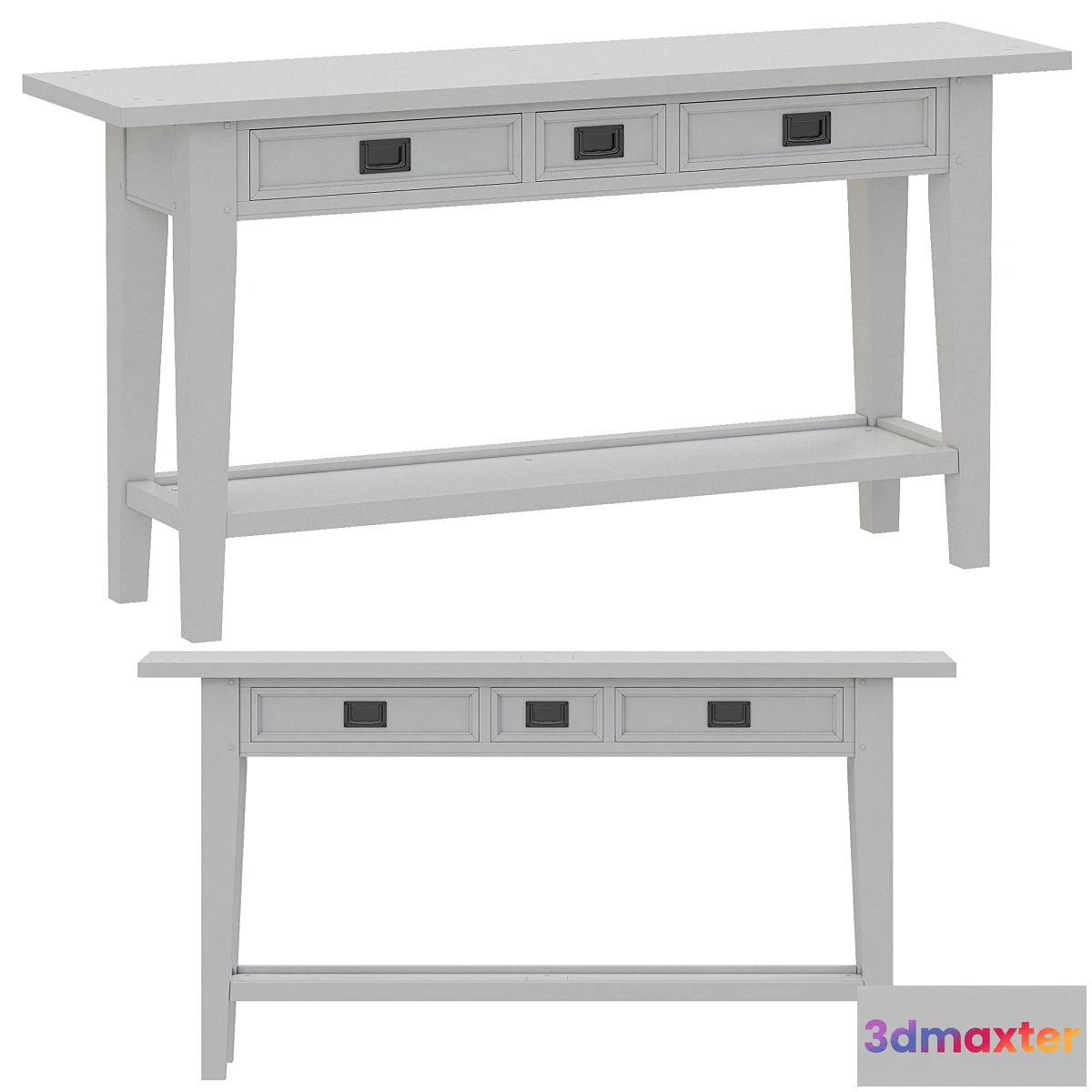 1409988 - Dantone Home Oxford Console 3D Max