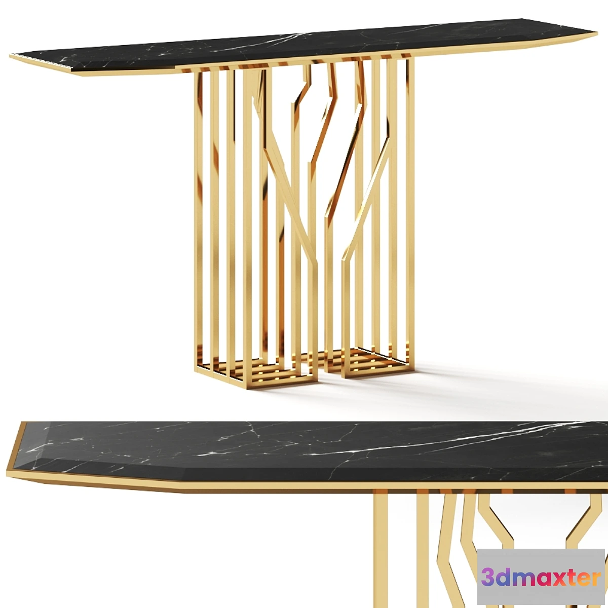 1412246 - Luxxu Scarp Console Table 3D Max