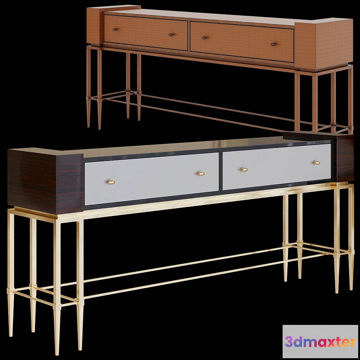 1420806 - Console Ferris Rafauli 3D Max