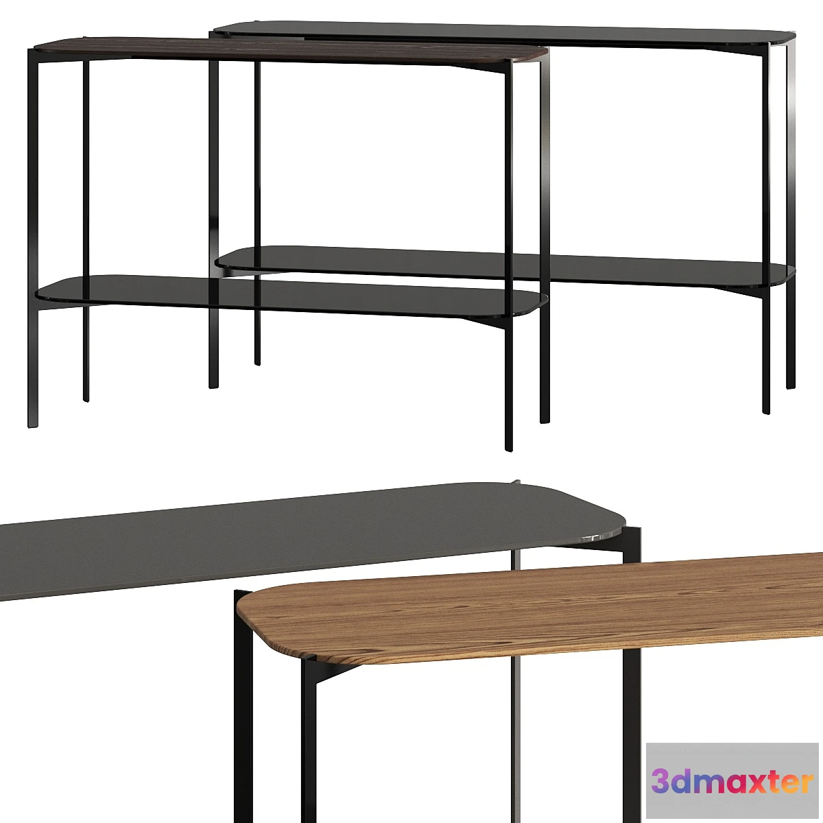 1425532 - Kendo Mobiliario Exo Console Tables 3D Max