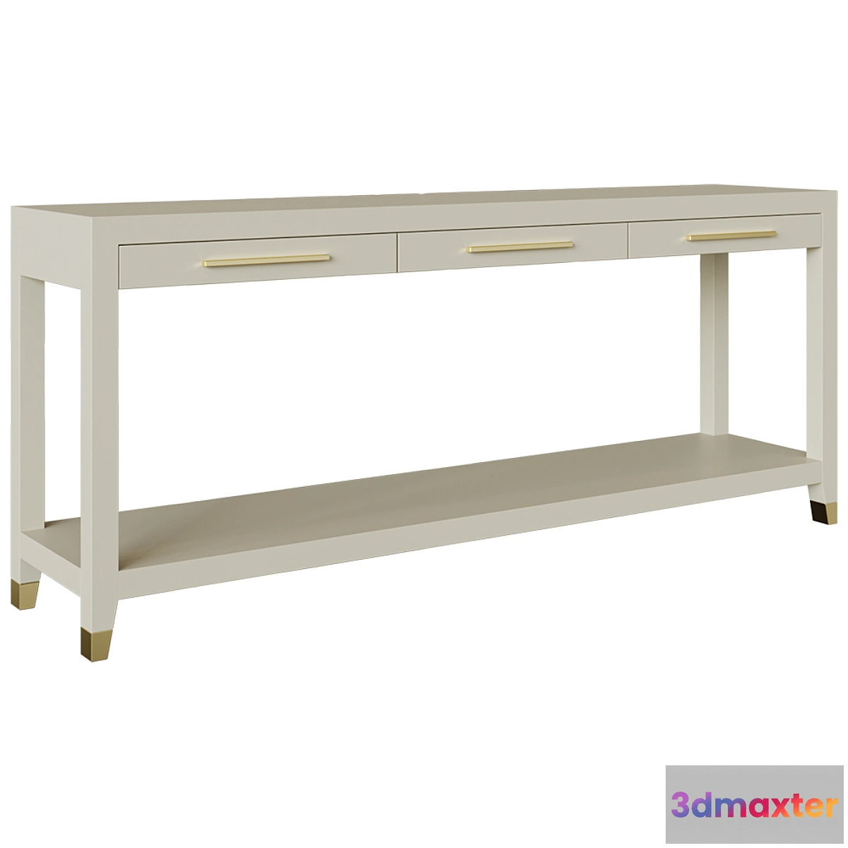 1432008 - Restoration Hardware Console 3D Max