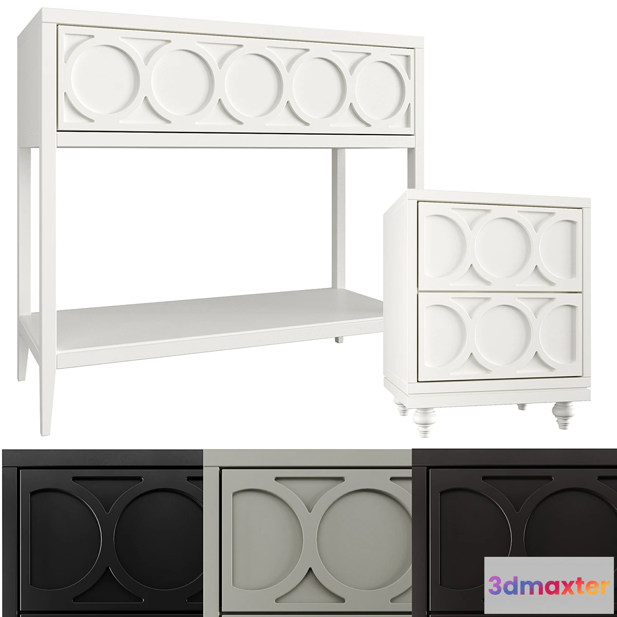 1435888 - Dantone Home Console _ Nightstand Austin 3D Max