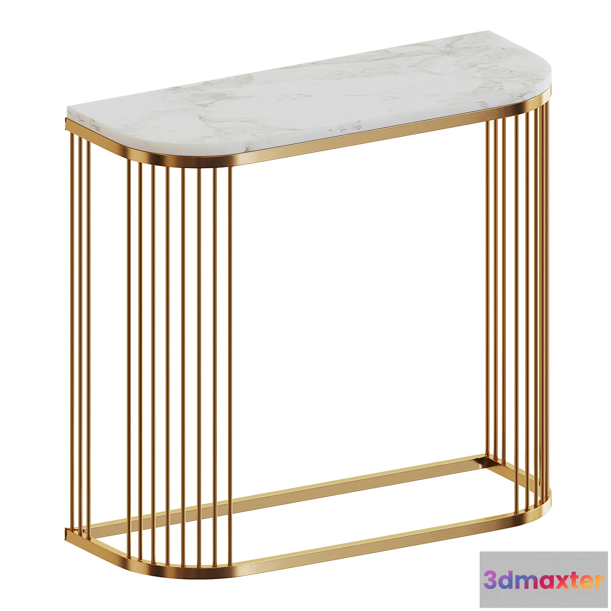 1436866 - Console with white marble top by Glasar 3D Max