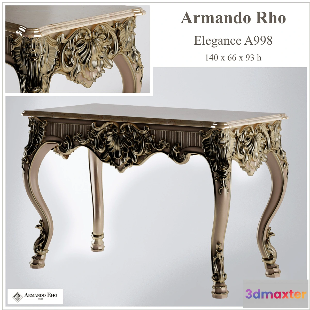 1438122 - Console Armando Rho Elegance A998 3D Max
