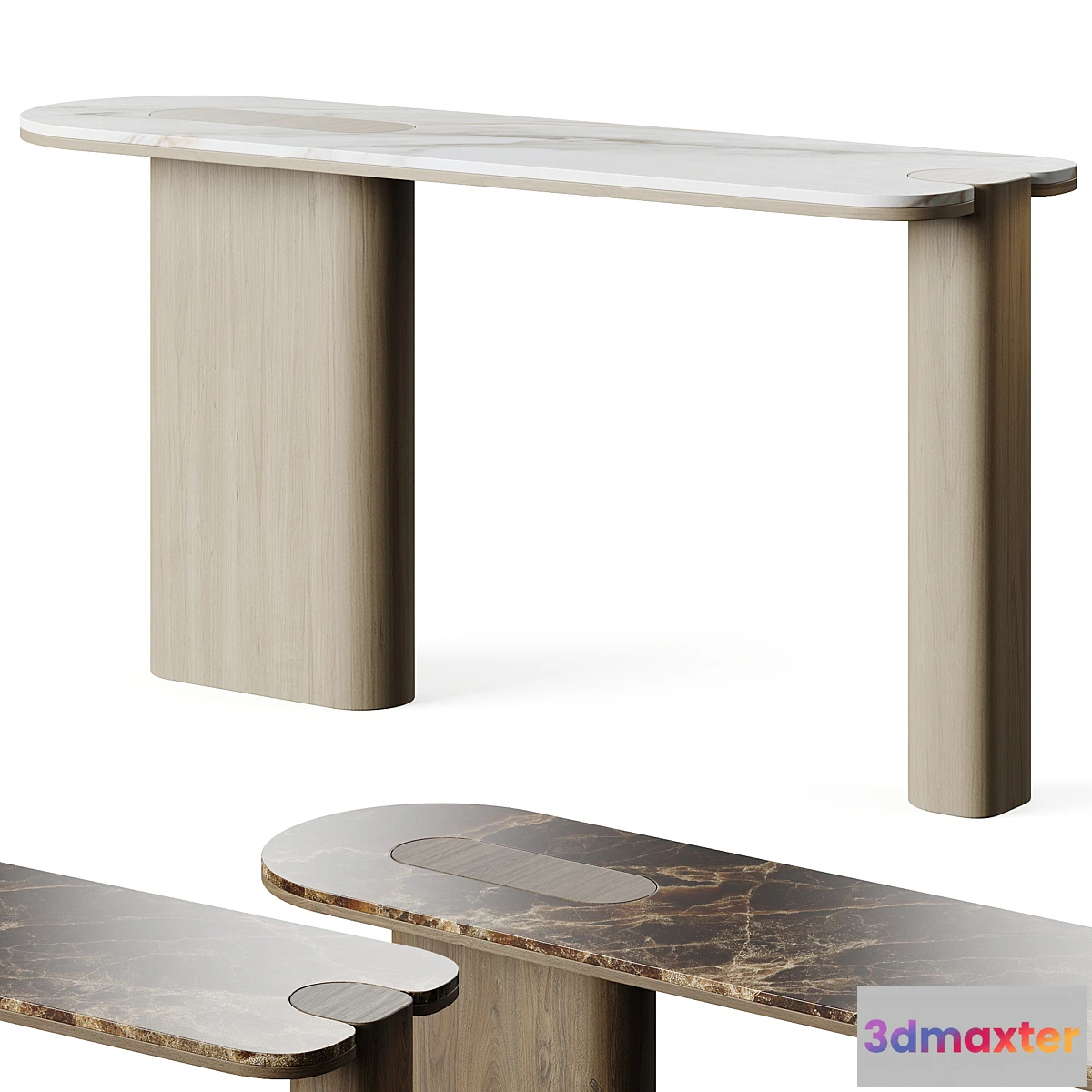 1460966 - LuxLucia Casa ROSIE Circle Console 3D Max
