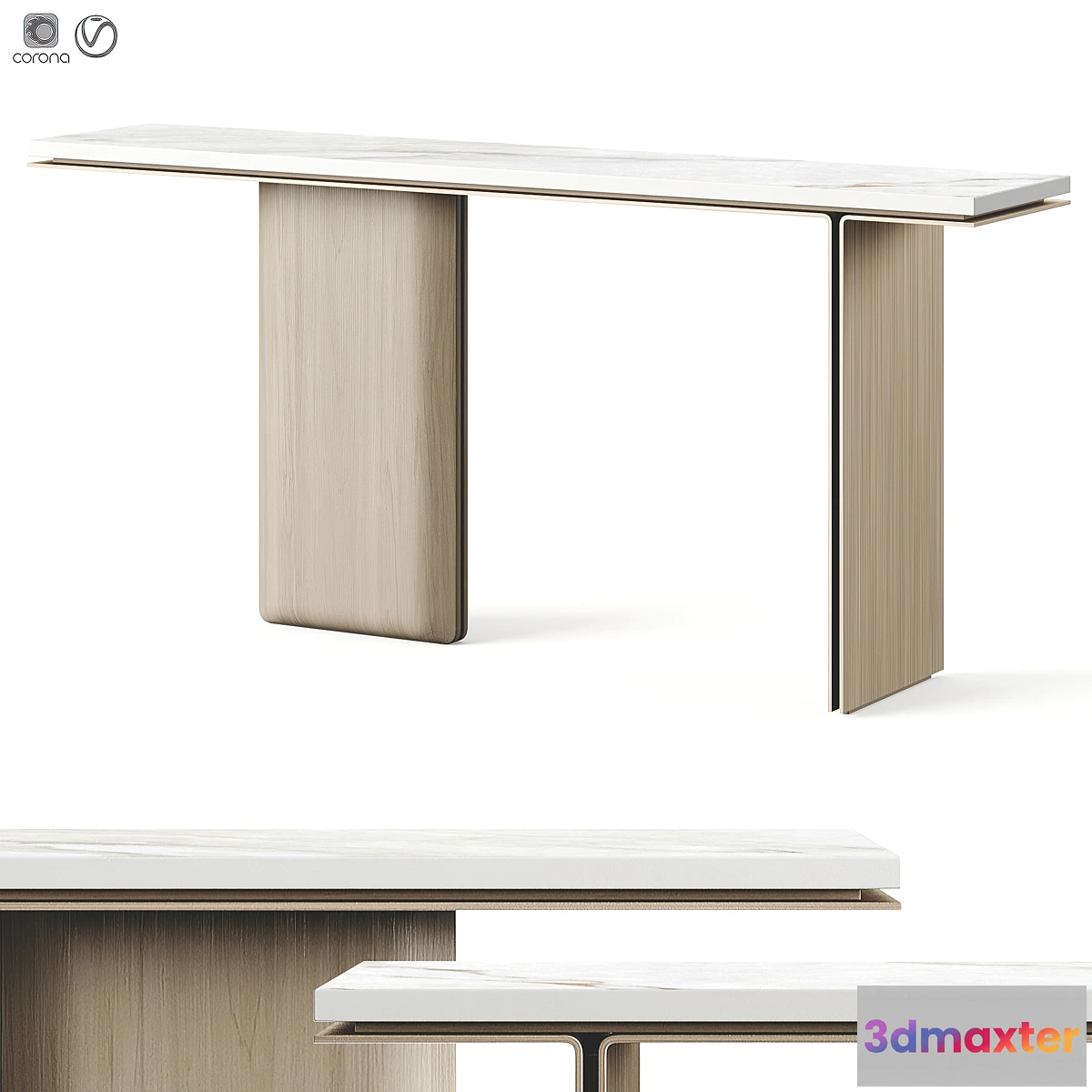 1465620 - Desiron Workshop APD Console Table 3D Max