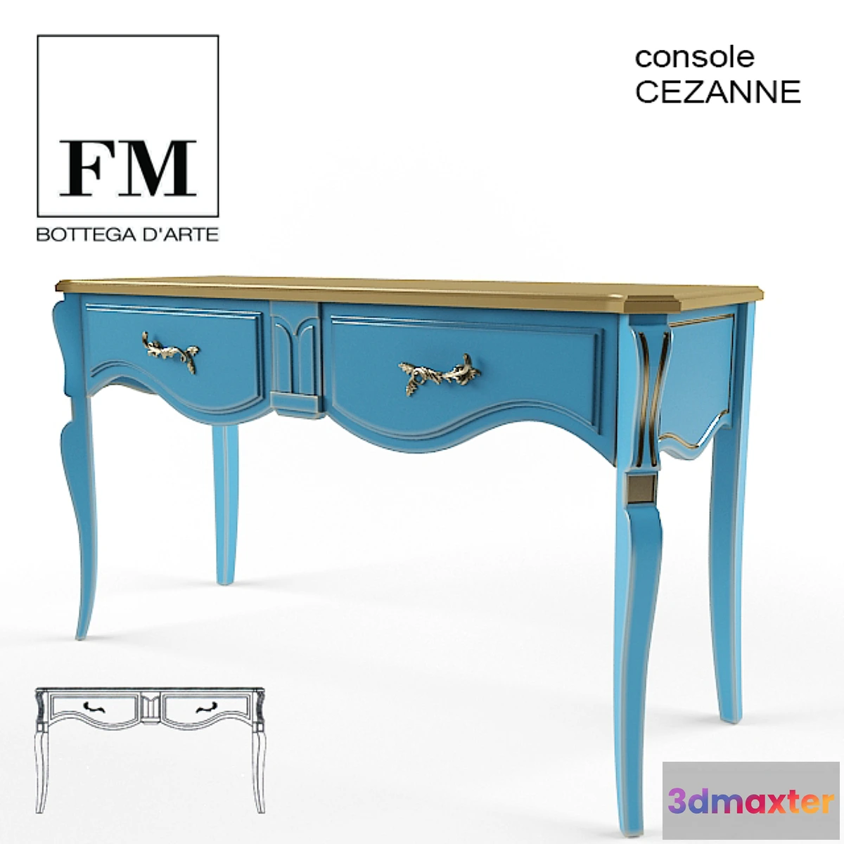 1466016 - FM collezione cezanne 3D Max