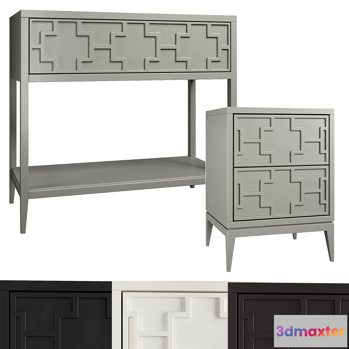 1470050 - Dantone Home Console _ Nightstand Austin 3D Max