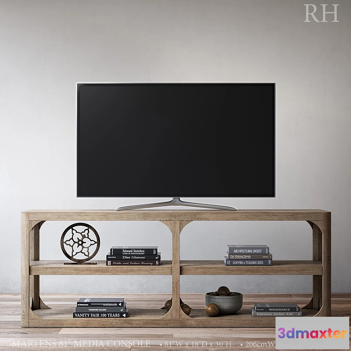 1472234 - MARTENS 81in MEDIA CONSOLE 3D Max