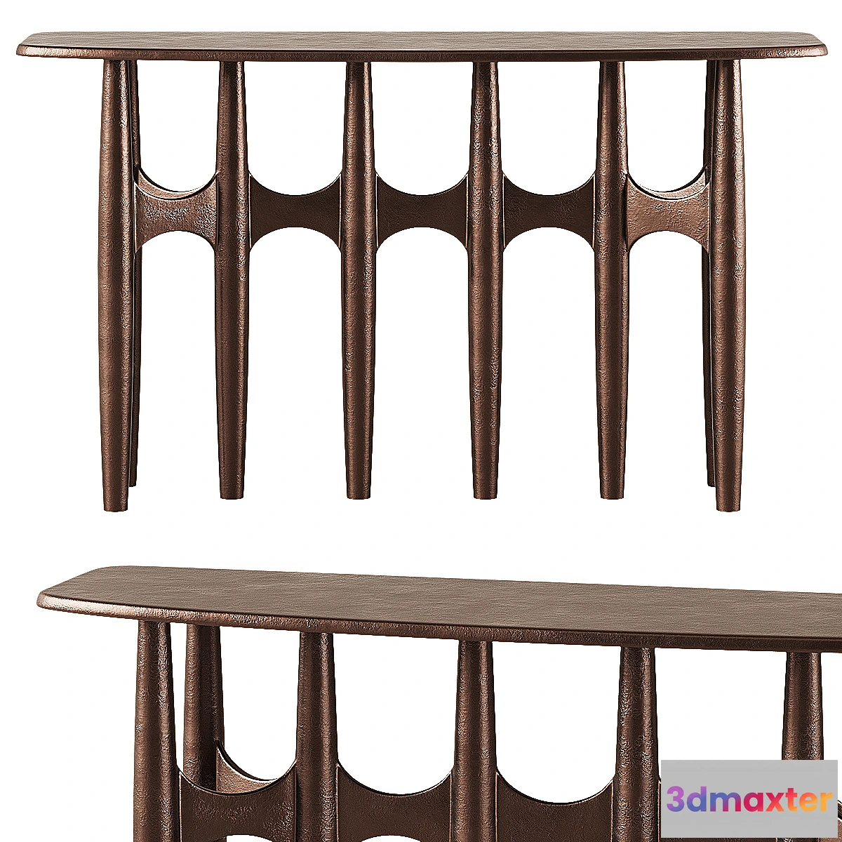 1473676 - CB2 Bixby Console Table 3D Max