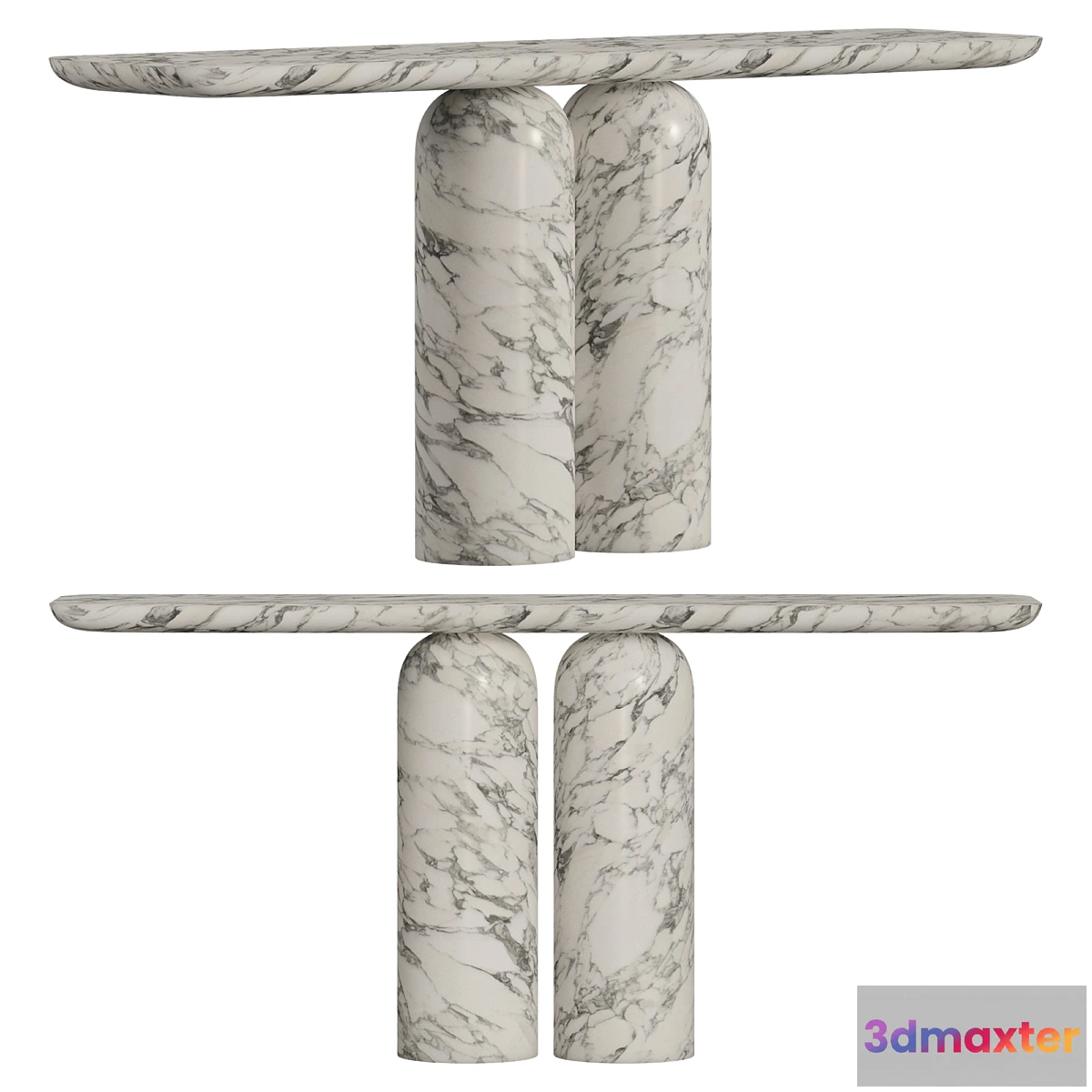 1473844 - Venetino Marble Console 3D Max