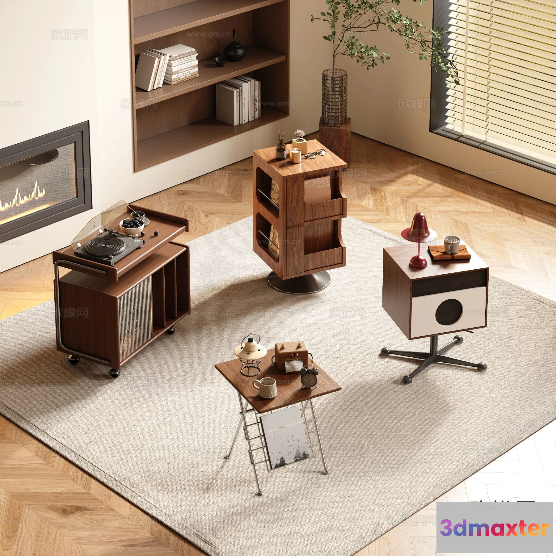 1514256 - Console - 3D Model For Interior Design - 298 3D Max