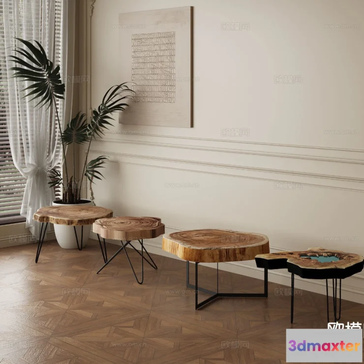 1514268 - Console - 3D Model For Interior Design - 304 3D Max