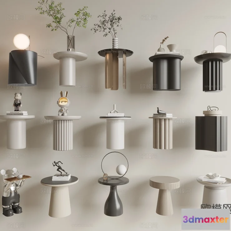 1514336 - Console - 3D Model For Interior Design - 338 3D Max