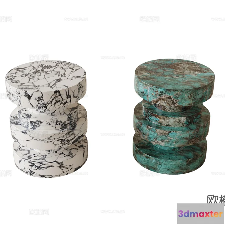 1514340 - Console - 3D Model For Interior Design - 340 3D Max