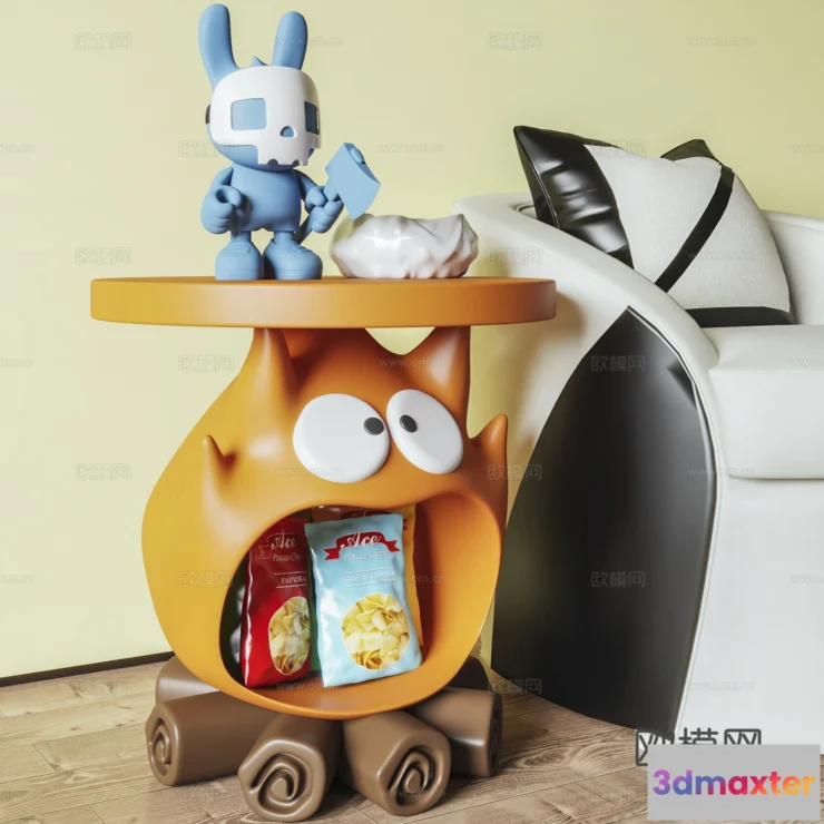 1514396 - Console - 3D Model For Interior Design - 368 3D Max