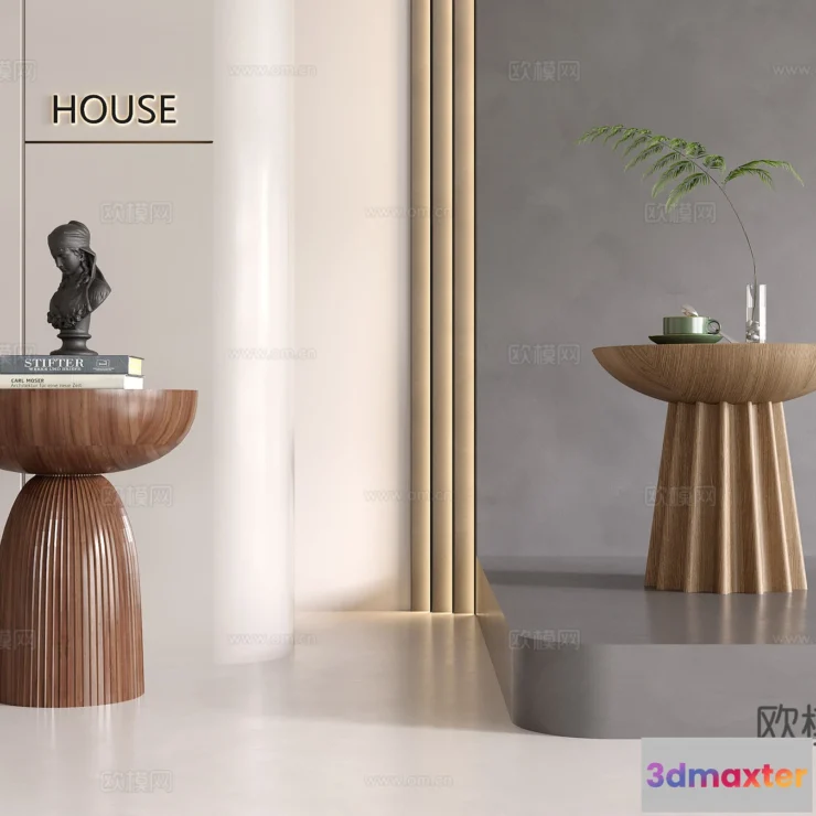 1514424 - Console - 3D Model For Interior Design - 382 3D Max