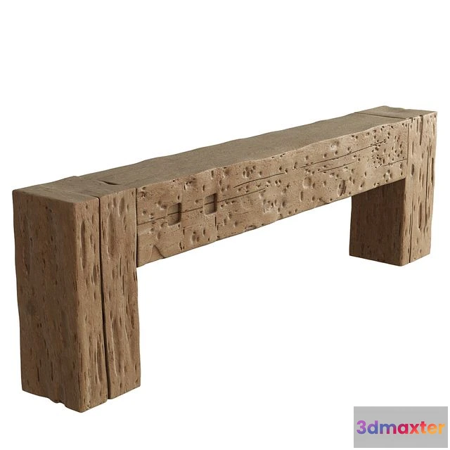 1544197 - Old Beams Console 3D Max