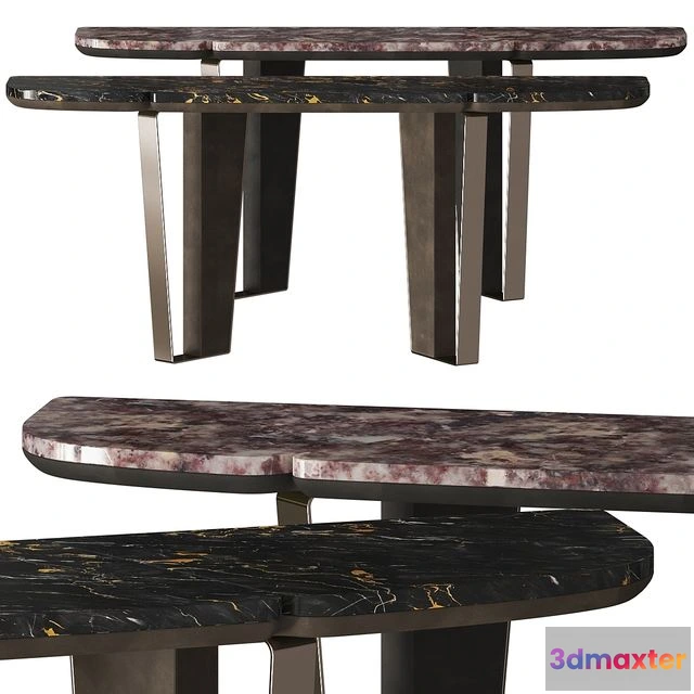 1549323 - Longhi Keope Console Tables 3D Max