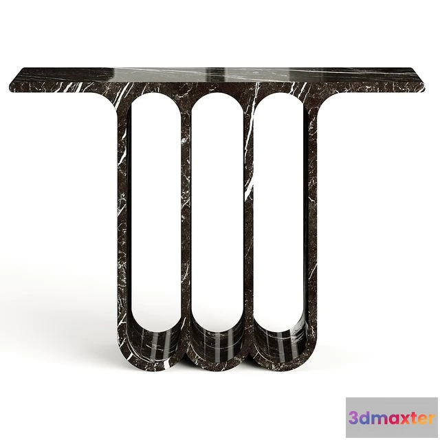 1549389 - Arches3 Marble Console Table by Perve Langlais 3D Max