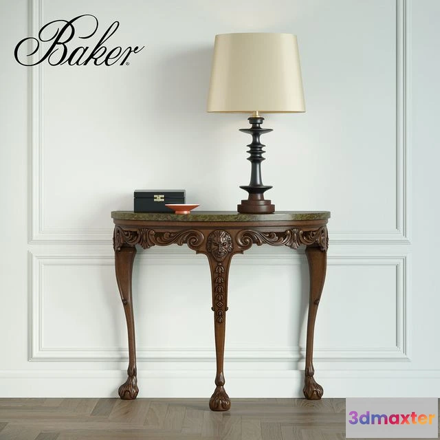 1558267 - Baker Irish Puca Table 3D Max