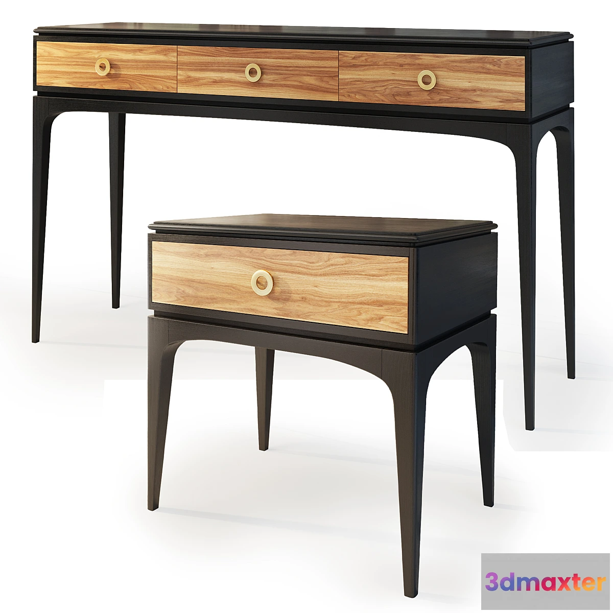 555579 - Console and bedside table Kopmann. Dresser nightstand by Unica Moblar