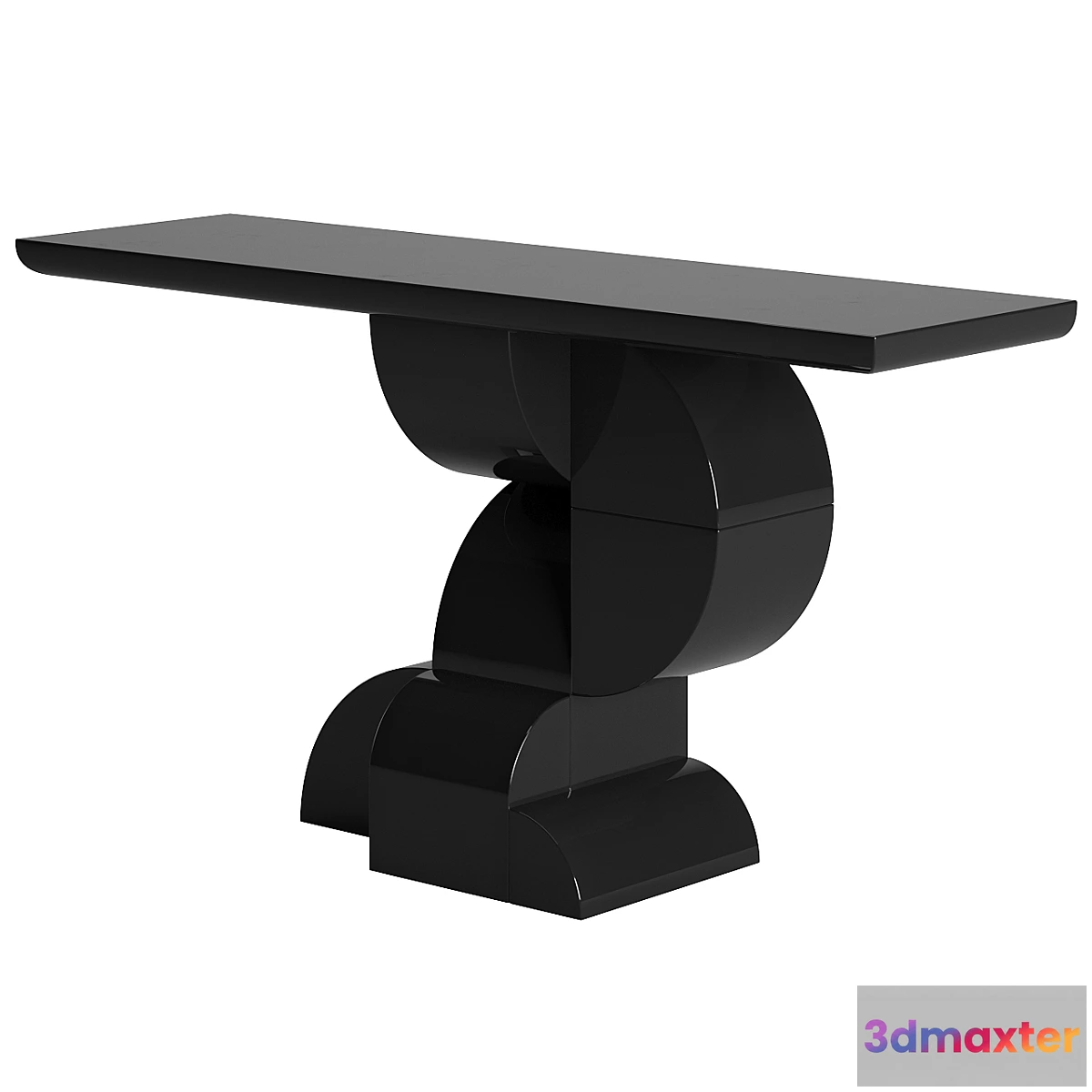 601597 - Console 01 Black by Forest & Giaconia