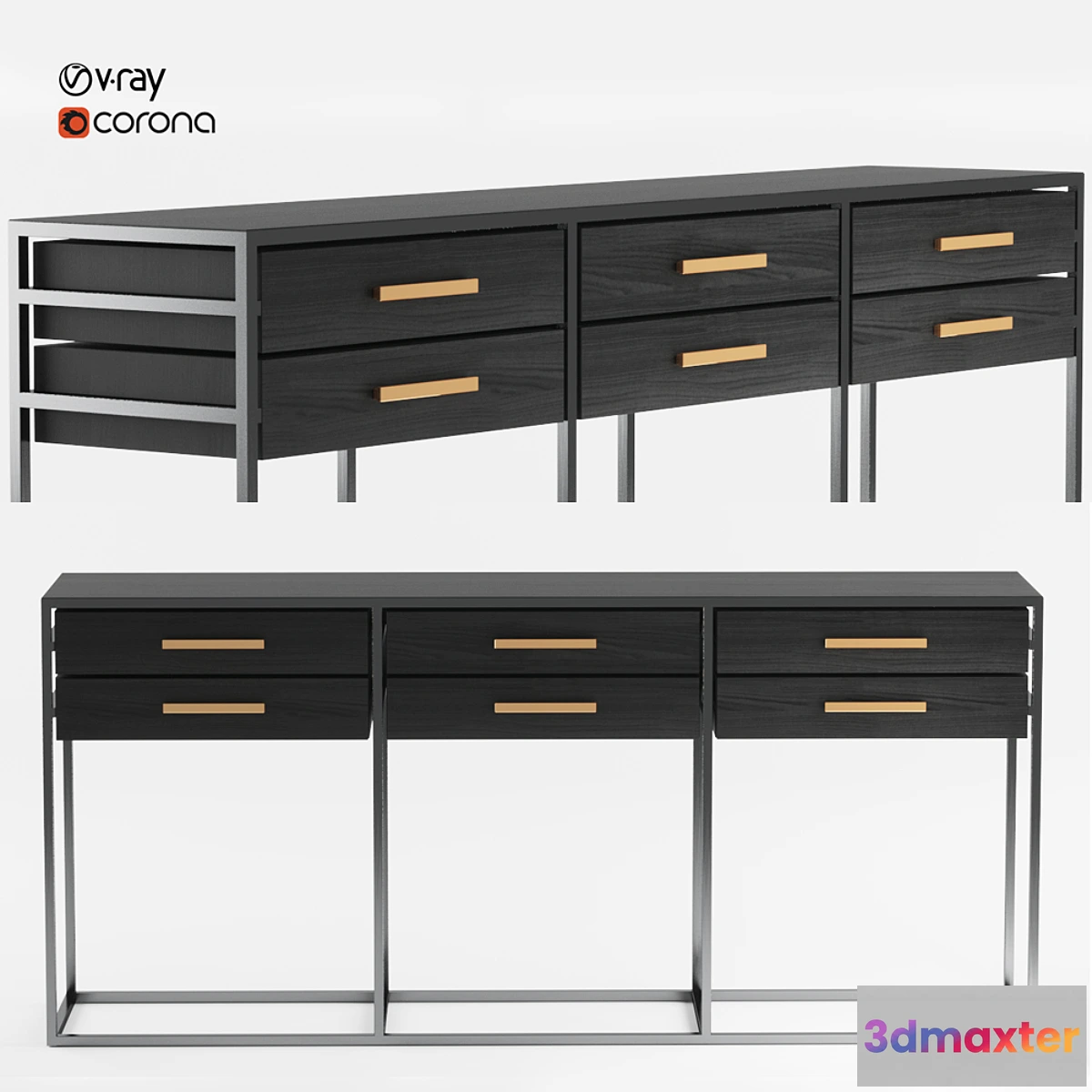 609713 - West Elm Highland Console