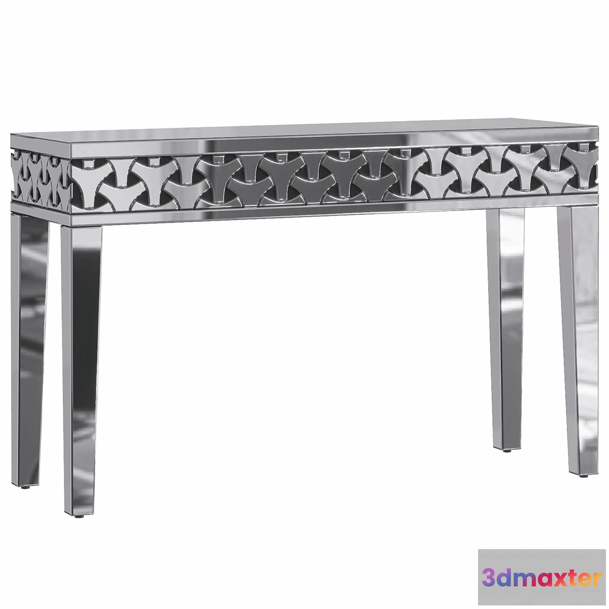 609927 - Console Mirrored Leek Console Loft-Concept
