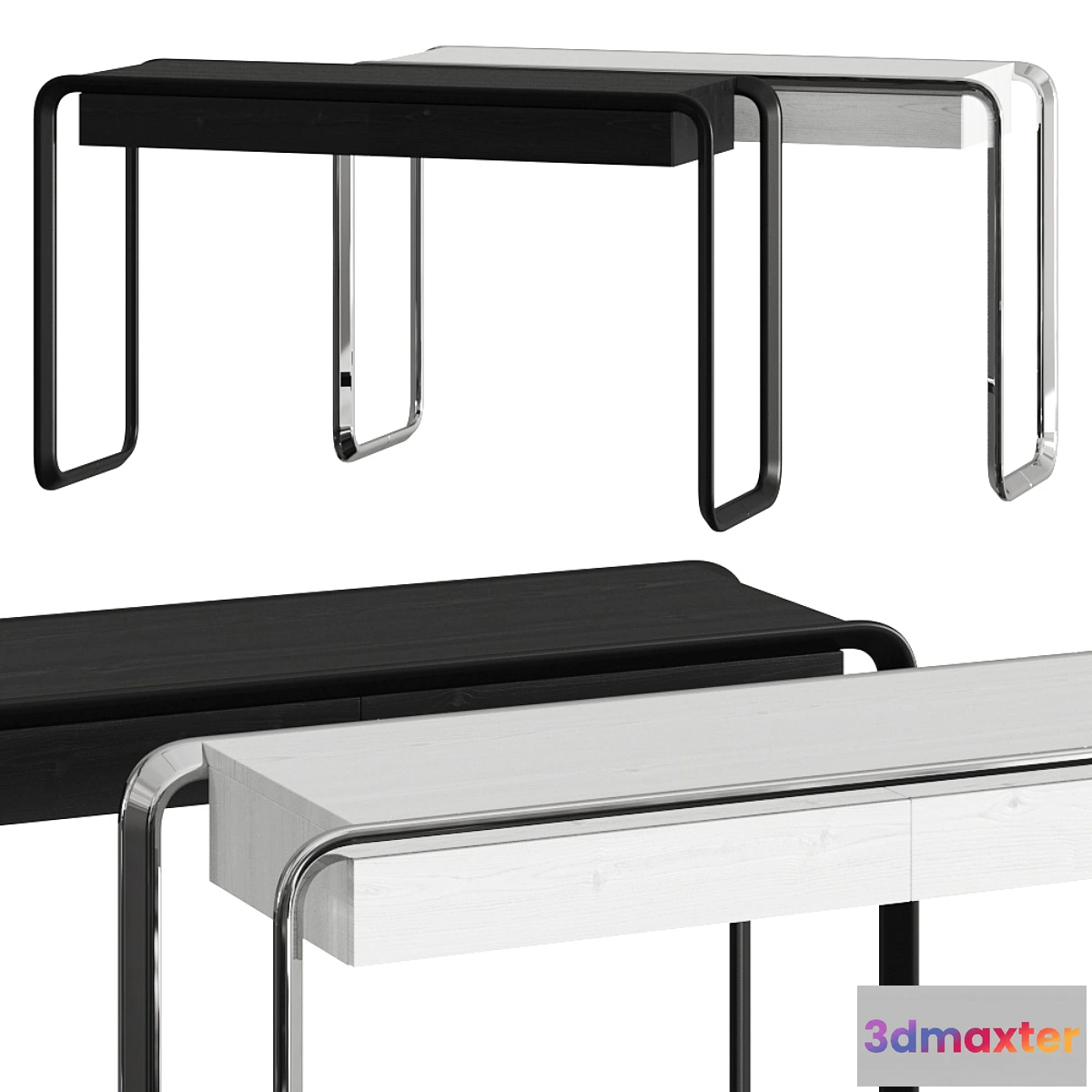 609961 - K2C Oblique Console Tables