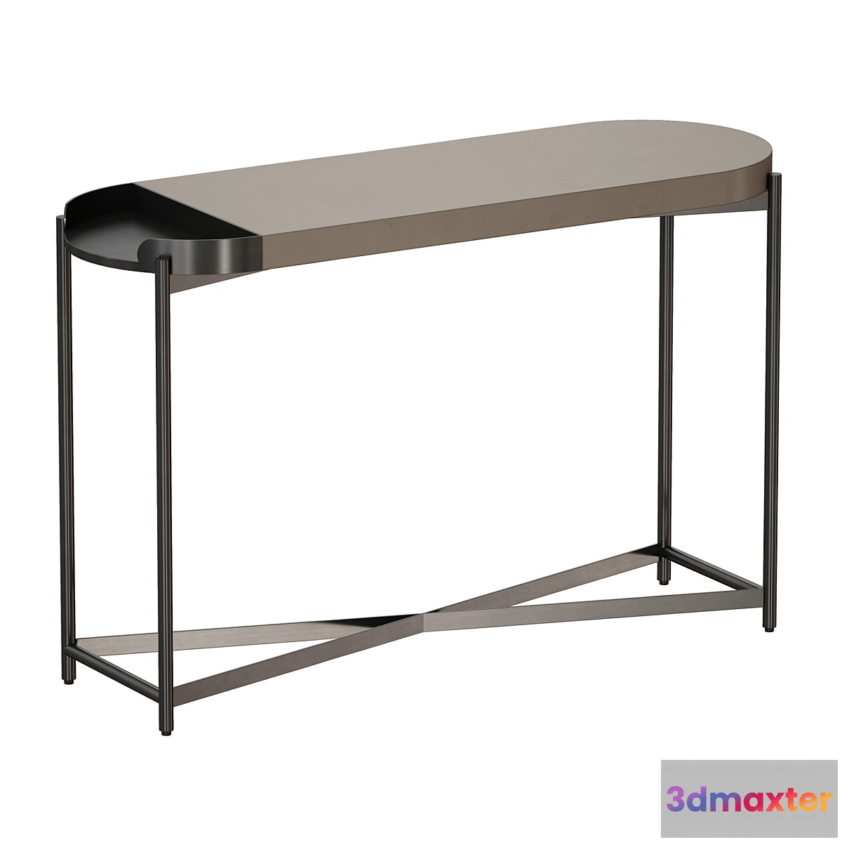 610187 - Laurie Gray Console Table (Crate and Barrel)