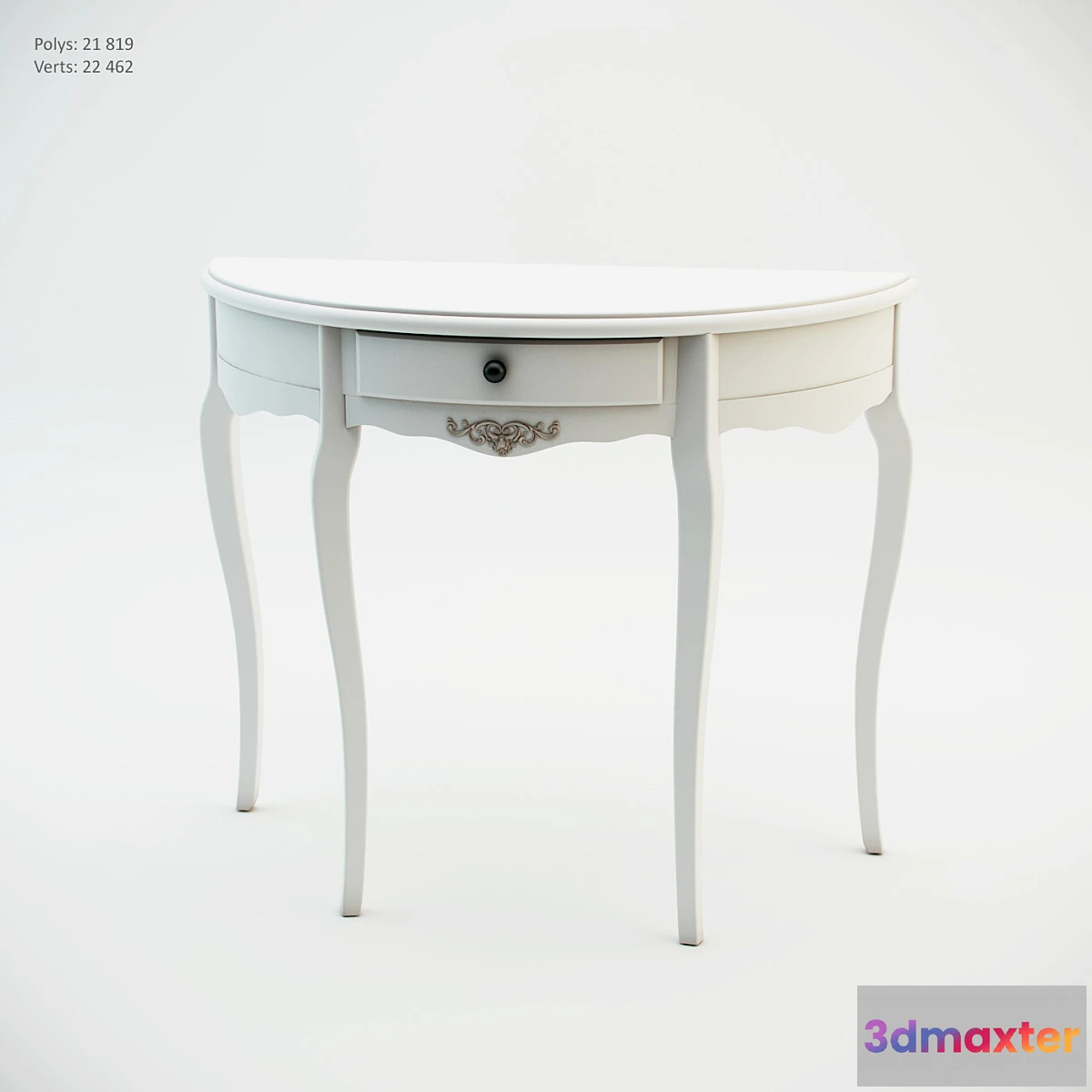 624881 - White console table _ ST9224