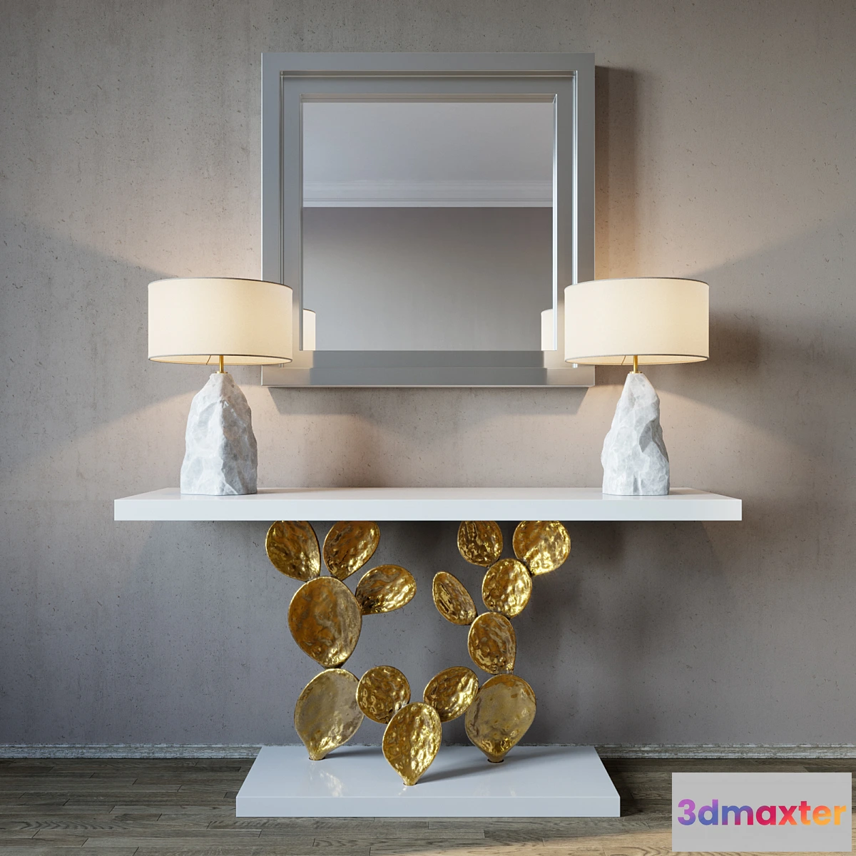 656921 - Ginger & Jagger Cactus console and Pico lamp - No.2