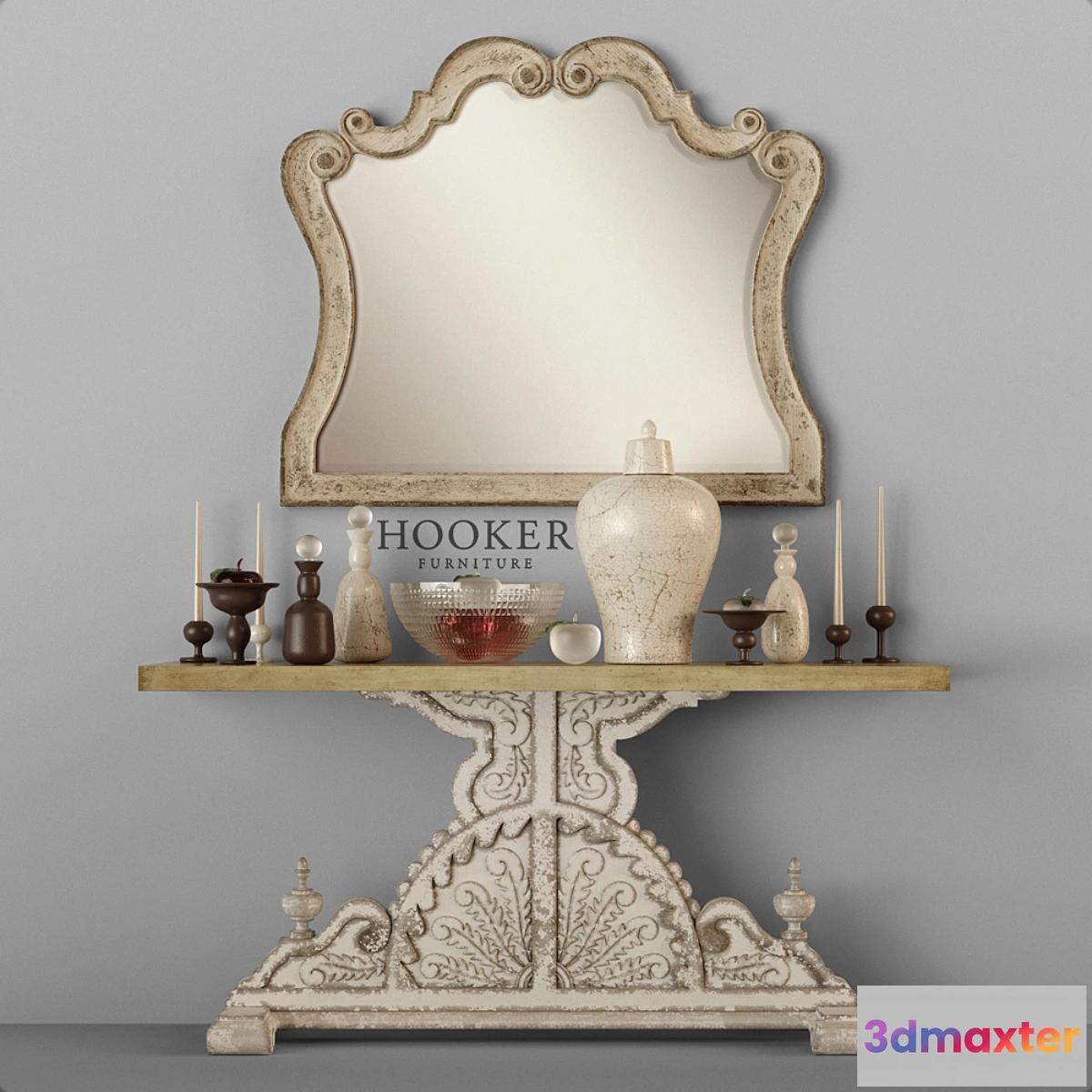 670219 - Hooker Console Table Mirror