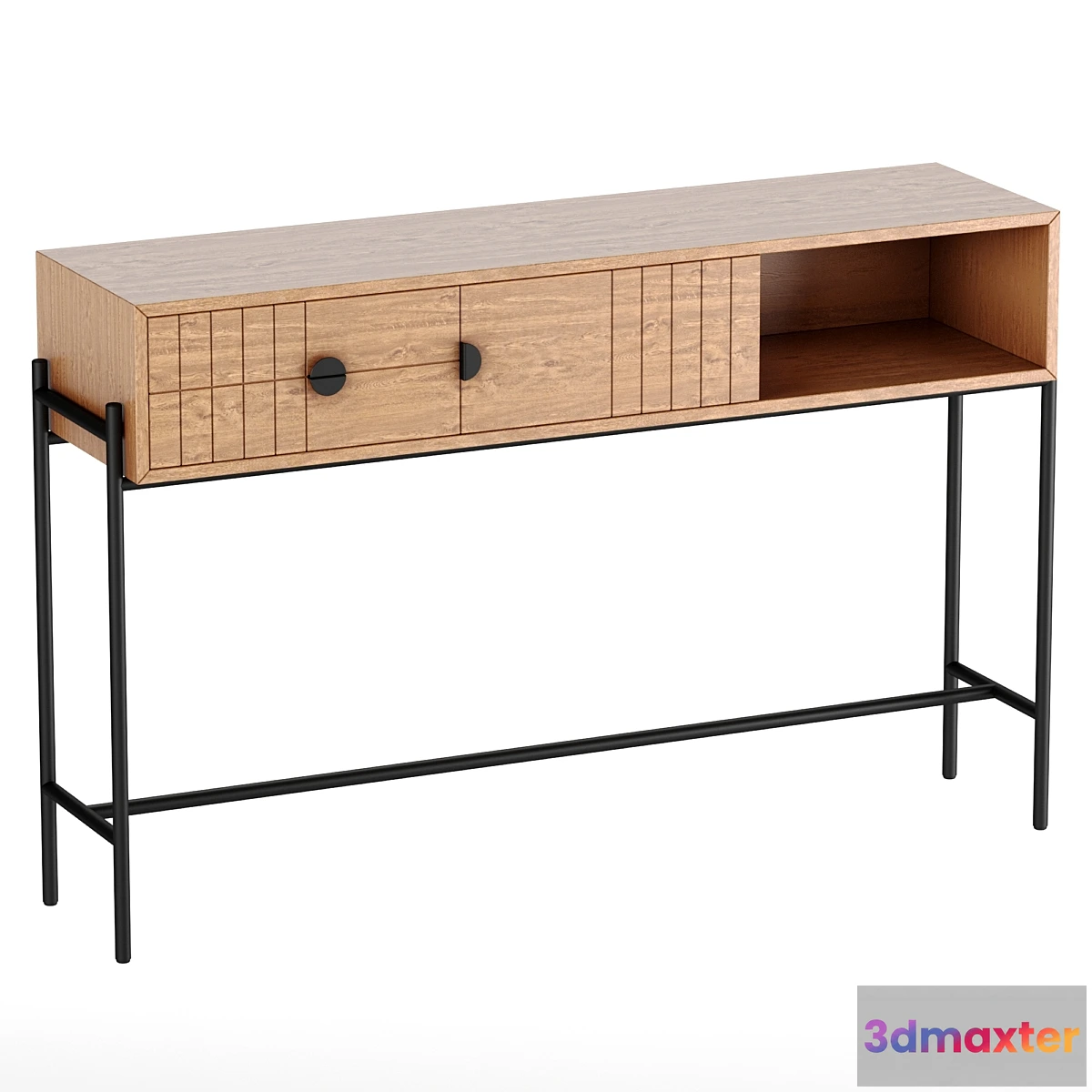 721650 - Clara oak console - No.2