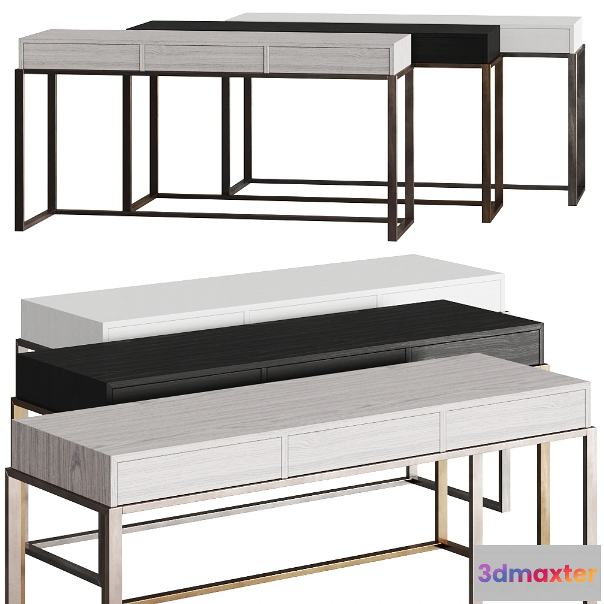 733381 - Van Rossum Nota Bene Console Tables - No.2