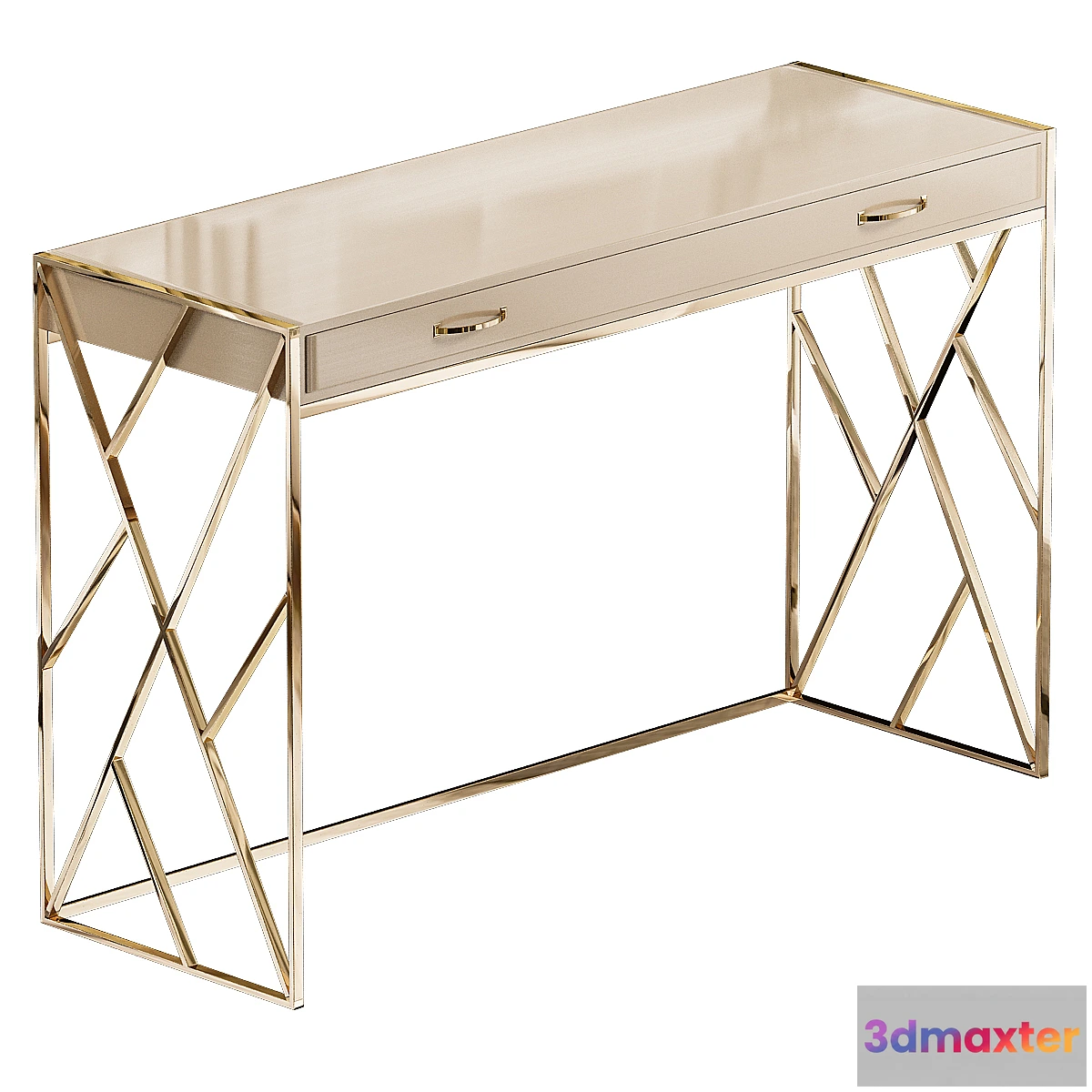 755553 - Safavieh Elaine 2-Drawer Writing Desk Console