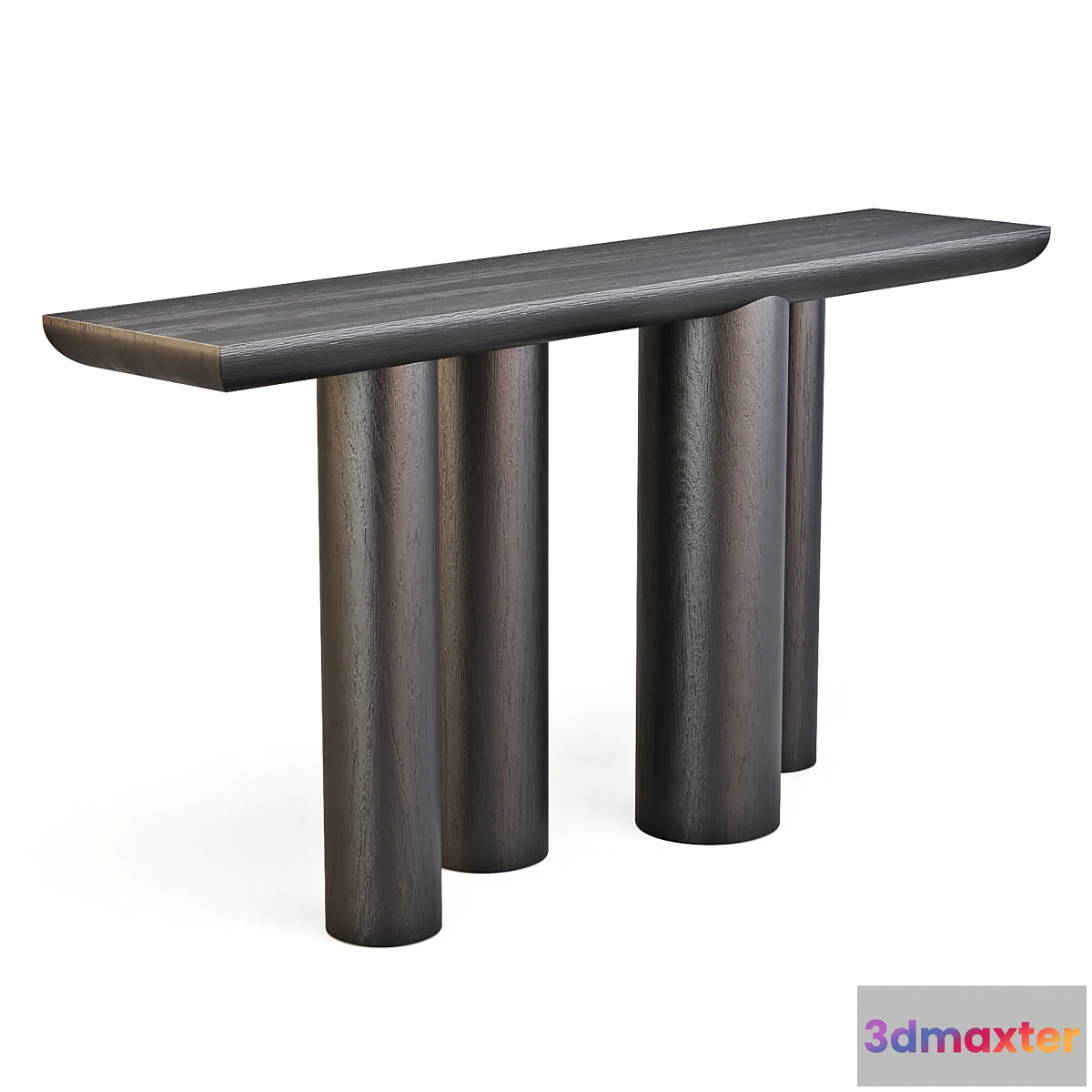 755593 - Crate and Barrel Bomen Black - Console Table - No.2