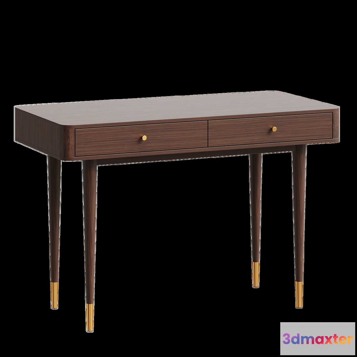755701 - Eichholtz Console Mid Century Wooden Desk