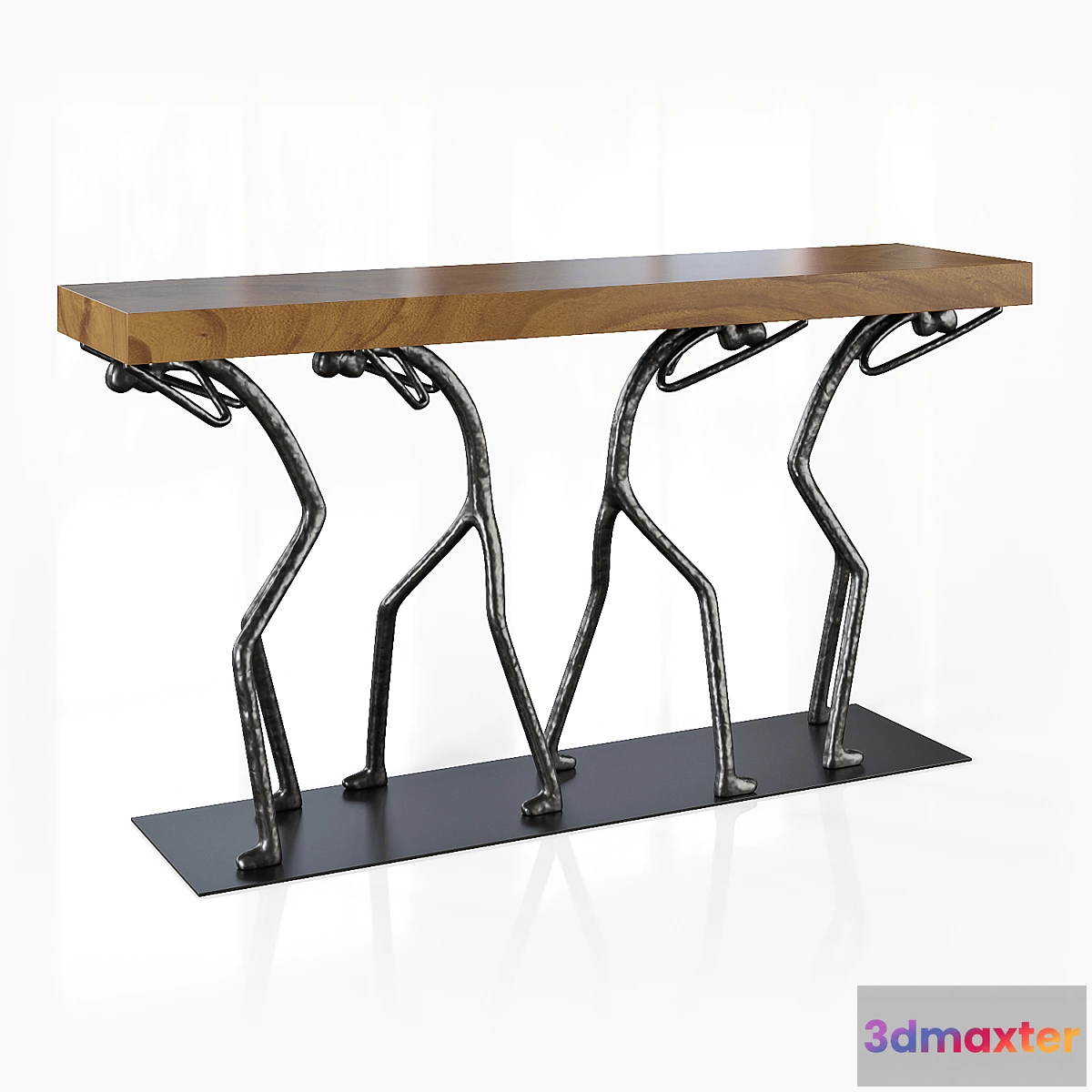 755743 - Atlas Small Natural Console Table